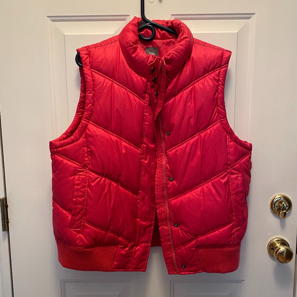 Hot pink vest